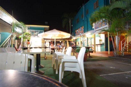 Meet with friends in the Court Yard before hitting the Night Life at Surfers Paradise